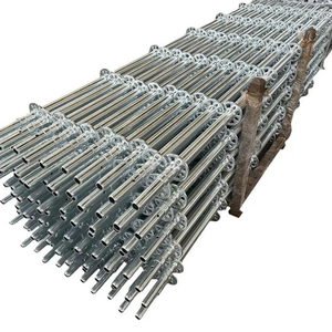 Sistema de andamio de encofrado telescópico de alta resistencia, escalera de apoyo de gato de acero, construcción de edificios, luz galvanizada - Product Image 2