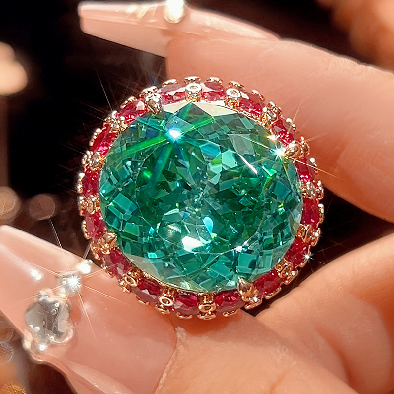 Bague verte Parra