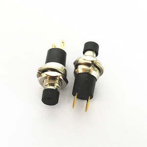 PB05A PBS-110 Mitesser selbstsicher nder Schalter mit 7MM Öffnung, kleiner Knopf, selbst hemmender 2-poliger Golds tift - Product Image 4
