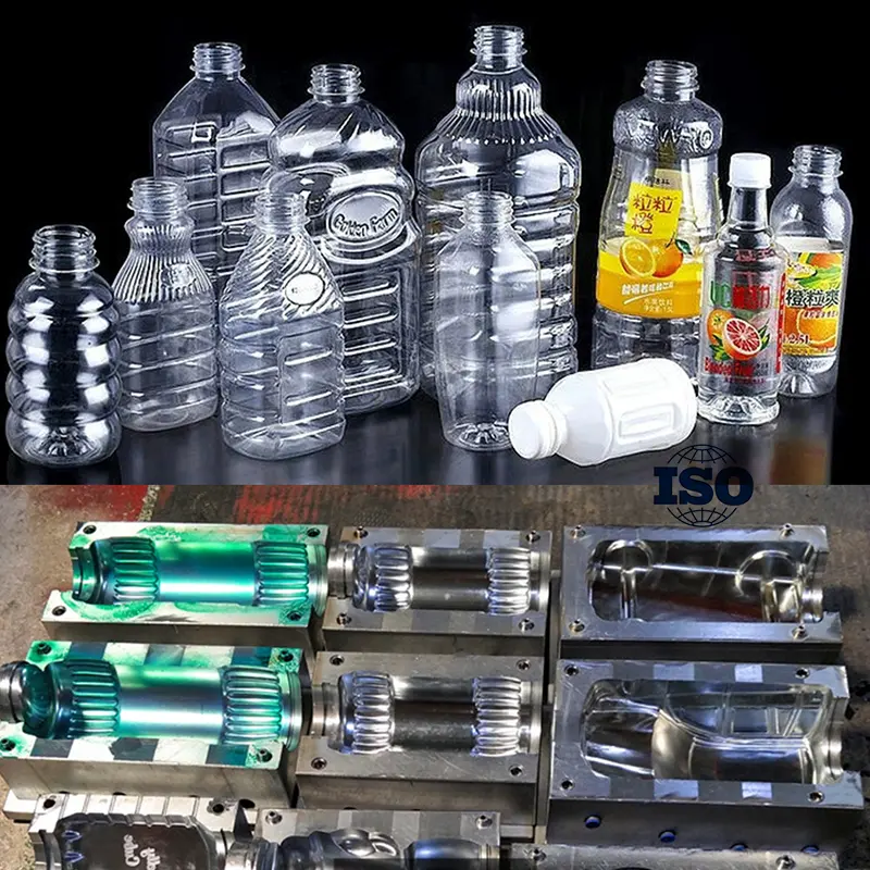 Molde de garrafa molde plástico para chaleira, pet, máquina de sopro, molde de garrafa, molde de fabricação, garrafa