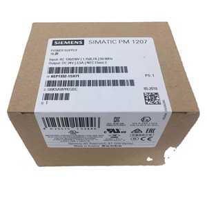 S7-1200 Power Module PM1207 Stabilized Power Supply <strong>Input</strong>: 120/230 V AC, <strong>Output</strong>: DC 24 V/<strong>2</strong>,5 a 6EP1332-1SH71