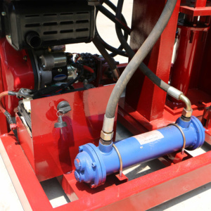 FL2-25B手動ディーゼルエンジン土壌粘土インターロック/油圧レンガ製造機 - Product Image 6