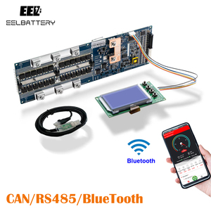 Интегральная схема EEL Smart EN BMS 16S 200A 48V Lifepo4 система управления литиевой батареей LFP BMS с ЖК-дисплеем + BT + CAN - Product Image 2