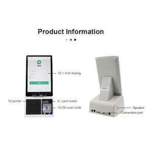 Escáner de código Qr, sistema de punto de venta con pantalla táctil de 10,1 pulgadas, autoservicio, kiosco de pago, gran oferta - Product Image 2