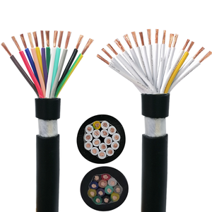 PVC kablo tel fabrika fiyat esnek bakır 0.15 0.2 0.3 0.5 0.75 1 1.5 2.5mm çok çekirdekli sinyal elektrik tel kablo şehir için - Product Image 1