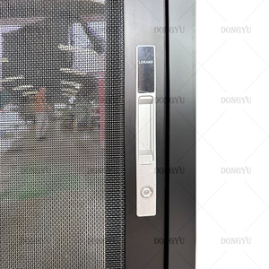Kuzey amerika NFRC Florida miami-dade Noa onaylı kasırga geçirmez darbe alüminyum renkli LOW-E cam sürgülü pencere - Product Image 6