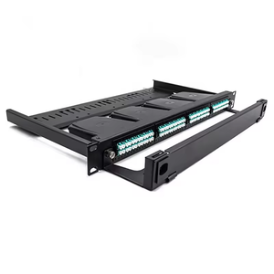 Cfofc 1U montaje en rack MTP / MPO cassette Patch Panel ,19 pulgadas ODF Panel 3 módulo MTP a 12 x LC dúplex - Product Image 3