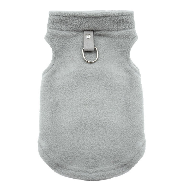 Chaleco polar gris