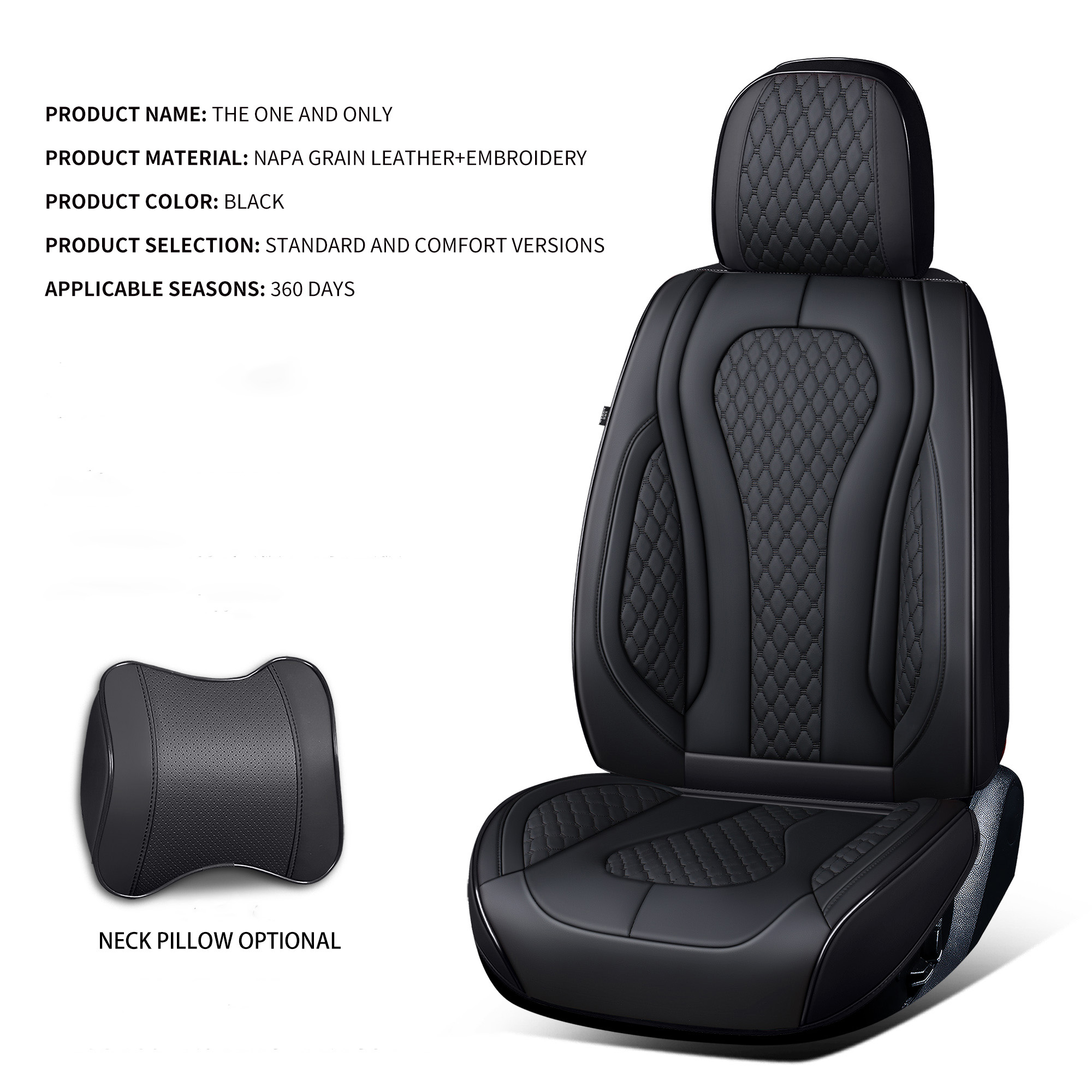 Black (without pillow)