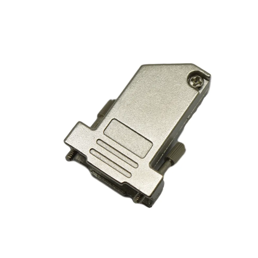 d-sub hood 9 pin 15 pin customization connector male female factory supplier goods price d-sub metal hood