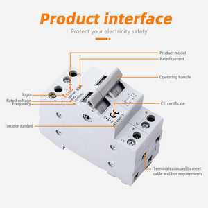 SF219G 63A 2P 4P Din ray monte çift güç dönüşüm izolasyon anahtarı MTS manuel Transfer ATS geçiş anahtarı - Product Image 3