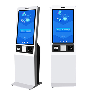 Lector de código QR, máquina de venta de boletos automáticos, lector de tarjetas NFC Mifare, quiosco de autoservicio de verificación con impresora de boletos