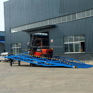 Smooth Transitions the Versatile Mobile Boarding Ramp Solution <strong>Container</strong> <strong>Unloading</strong> Thickened Boarding Dock Yard Ramp - Product Image 6