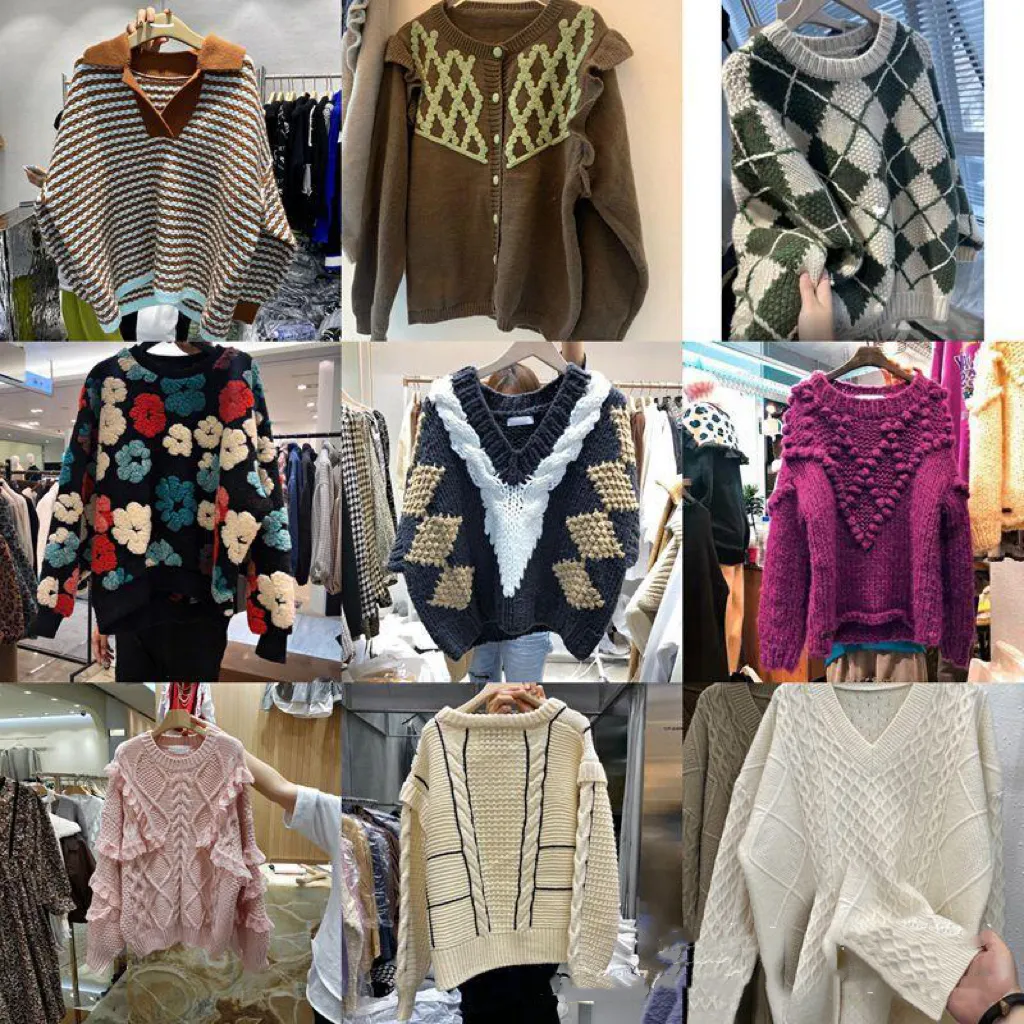 Shopping Online vestiti di seconda mano balle balle di vestiti usati in maglione usato sfuso in balla