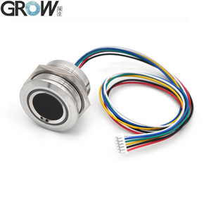 R503-5V RGB LED DC5V UART interfaccia MX1.25-6pin impermeabile capacitivo sensore di impronte digitali modulo Scanner per Arduino Android
