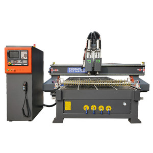 <strong>Multi</strong> <strong>Function</strong> Customized Double Cutter Head Milling Cutter Vibrating Oscillating Knife <strong>Cnc</strong> <strong>Router</strong> Machine - Product Image 1