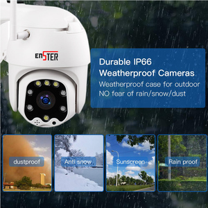 新自动对焦2.8-12毫米镜头双向音频Cctv安全1080P 4X防水防风雨CMOS变焦迷你Wifi PTZ圆顶摄像机