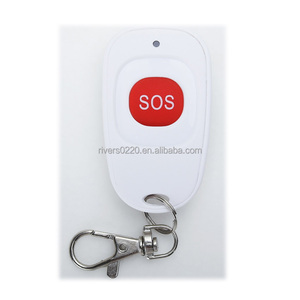 Telecomando RF 433 mhz codice di apprendimento pulsante singolo nero una chiave per il controller della porta del garage del cancello - Product Image 6