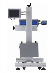 Linea di produzione pet bottiglia di plastica macchina stampa laser data logo qr code - Product Image 5
