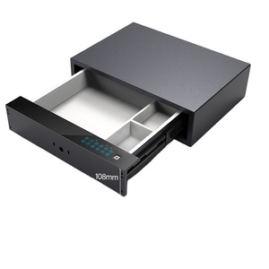 Finger abdrücke Touchscreen-Codes Verwenden Sie Batterien Mechanische Schlüssel Luxus Smart Safe und versteckt in Möbel vorne öffnende Schublade sicher - Product Image 6