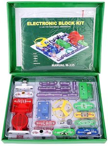 335 Electronics Discovery Kit circuiti esperimenti Kit Smart Electronics Block Kit giocattolo educativo per scienze - Product Image 5