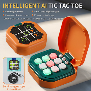 Tic Tac Tac กล่องเกมกระดานของเล่นสมองและหน่วยความจำของเล่นแบบพกพา Tac Tac Tac สำหรับทุกวัย - Product Image 5