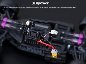 Hobbywin 60A UD1005 1/10รถบังคับดริฟต์รถ hobbywin 2S 3S hobbywin การควบคุมวิทยุรถดริฟต์บรรทุกกล้ามเนื้อ <span class=keywords><strong>RC</strong></span> รถ1:10ไฟฟ้า CN Gua; - Product Image 4