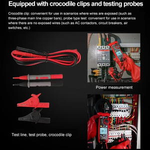 UNI-T UT219P Harmonic Power Clamp Meter <strong>3</strong> Phase Professional Active Apparent Reactive Power <strong>Factor</strong> Meter Pliers Multimeter - Product Image 6