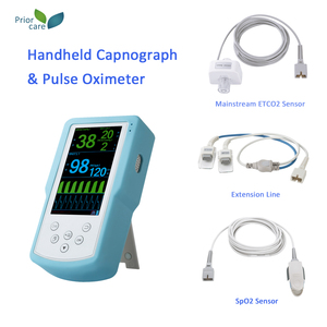 כף יד 5 אינץ 'etco2 & spo2 מוניטור סוף סוף co2 כפית וטרינרית capnography - Product Image 5