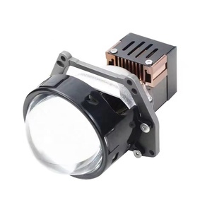 เลนส์โปรเจคเตอร์ LED ขนาด3นิ้ว, เลนส์โปรเจคเตอร์ LED ไฟหน้าอัตโนมัติพร้อมพัดลมความเร็วสูง6000K - Product Image 1