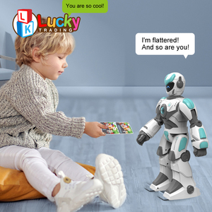 Игрушки LK 2025, Новый игрушечный робот, голосовой жест, программирование, танцы, Детские интеллектуальные игрушки на радиоуправлении, робот - Product Image 6