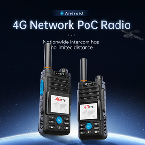 Starft P6 Zello Platform 5000km Android 4G Sim Card Ptt <strong>Network</strong> Two Way Radio Push to Talk Poc Walkie Talkie - Product Image 3