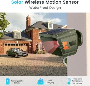 具有多区域、快速响应和防止误报的高灵敏度无线报警系统 - Product Image 5