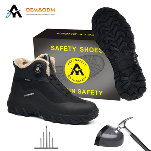 2025 OEM mùa đông không thấm nước đi bộ đường dài giày an toàn Trọng lượng nhẹ Sneak thể thao làm việc khởi động chống đập nhà máy sử dụng thép Toe Jogger - Product Image 1