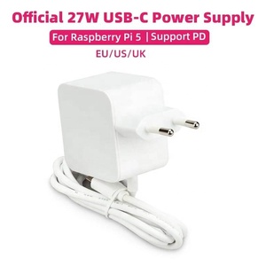 公式RaspberryPi5電源5.1V5AEU US UKプラグ27W USB-C RaspberryPi5用電源アダプター - Product Image 6
