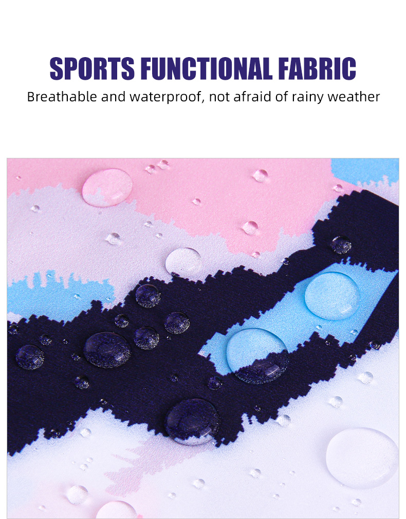 PGM QZ076 summer color camouflage printing waterproof golf skirt women