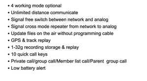 For Tyt IP-79 Handheld for Radio Linux <strong>System</strong> with <strong>Analog</strong> and Network Dual Mode Combined with a Repeater Function and Air Band F