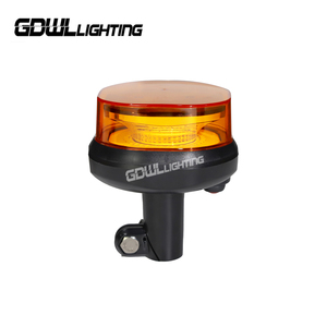 R65 ambra <span class=keywords><strong>LED</strong></span> rotante luce stroboscopica <span class=keywords><strong>Flash</strong></span> di rotazione Beacon <span class=keywords><strong>Controller</strong></span> Wireless con supporto magnetico 18W