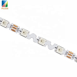 WS2815 RGB LED Strip Zigzag S-Shape Flexible 12V Entrada con tubo de silicona para 2nd Gen Neon Sign Controlador de iluminación Modo de interruptor - Product Image 6