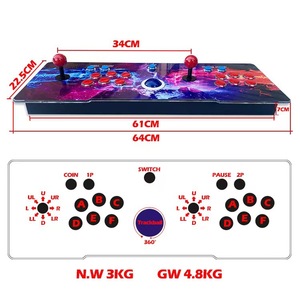 Console di gioco Arcade DX 3500 in 1 Video 3D Box verticale orizzontale Jamma giochi Track Ball integrato caratteristiche In formato CPS supporto TV - Product Image 5