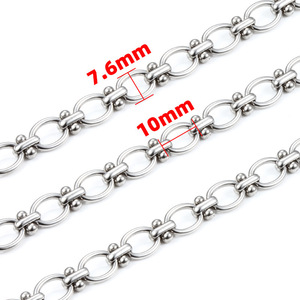 อุปกรณ์เสริมโซ่ PVD สแตนเลสสตีลแบบทำมือโซ่สำหรับทำเครื่องประดับ - Product Image 2
