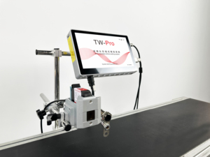 Hochgeschwindigkeits-10-Zoll-Thermo-TIJ-Online-Tintenstrahldrucker Chargen nummer Digitaler Drucker für kontinuierliche Codier maschine - Product Image 4
