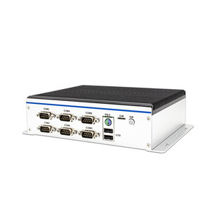 Nuevo Mini PC Industrial sin ventilador I7 4500U I5 4200U I3 4030U Red dual Seis puertos serie Win10/11 Linux Micro computadora de escritorio - Product Image 6