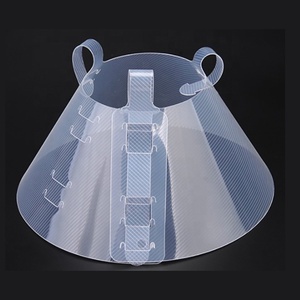 Ayarlanabilir yara koruyucu kafa koni Elizabeth koruyun boyun köpek tasması yumuşak temizle Pet tıbbi cerrahi kurtarma E yaka plastik - Product Image 3