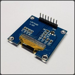 Módulo de pantalla Oled blanco 1,3 De 12864 pulgadas con interfaz SPI Controlador SH1106 de 6 pines