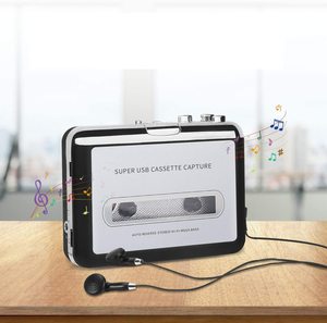 最新专业盒式录音机录音机磁带随身听USB盒式录音机到MP3转换器 - Product Image 4