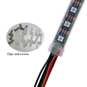 SK9822/APA102 indirizzabile RGB LED Smart striscia di luce, 10mm SMD5050 Pixel striscia, programmabile e impermeabile - Product Image 5