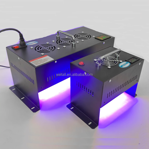 LED UV Curing lampada con controllo PLC Timer digitale nastro trasportatore linea di assemblaggio colla stampa a inchiostro 395nm 360W - Product Image 1
