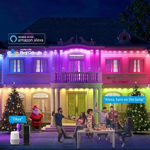 <strong>APP</strong> Control RGB <strong>LED</strong> Permanent Outdoor Eaves Light Smart Lighting Remote Voice Control bluetooth Holiday Decoration(72pcs/pack) - Product Image 4