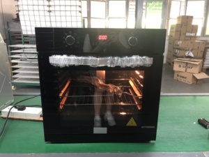 新设计59L热风循环单气体烤箱燃气灶烤箱和烧烤制作比萨饼烘焙和烧烤对流烤箱 - Product Image 2